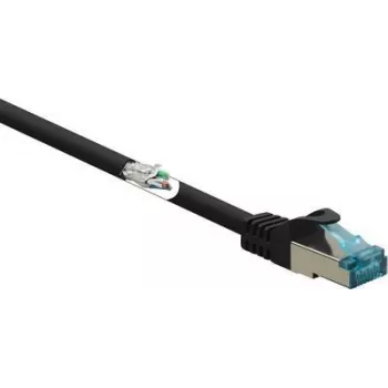 Renkforce RF-5047478 verkkokaapeli musta 2 m Cat6a S/FTP (S-STP) (RF-5047478)