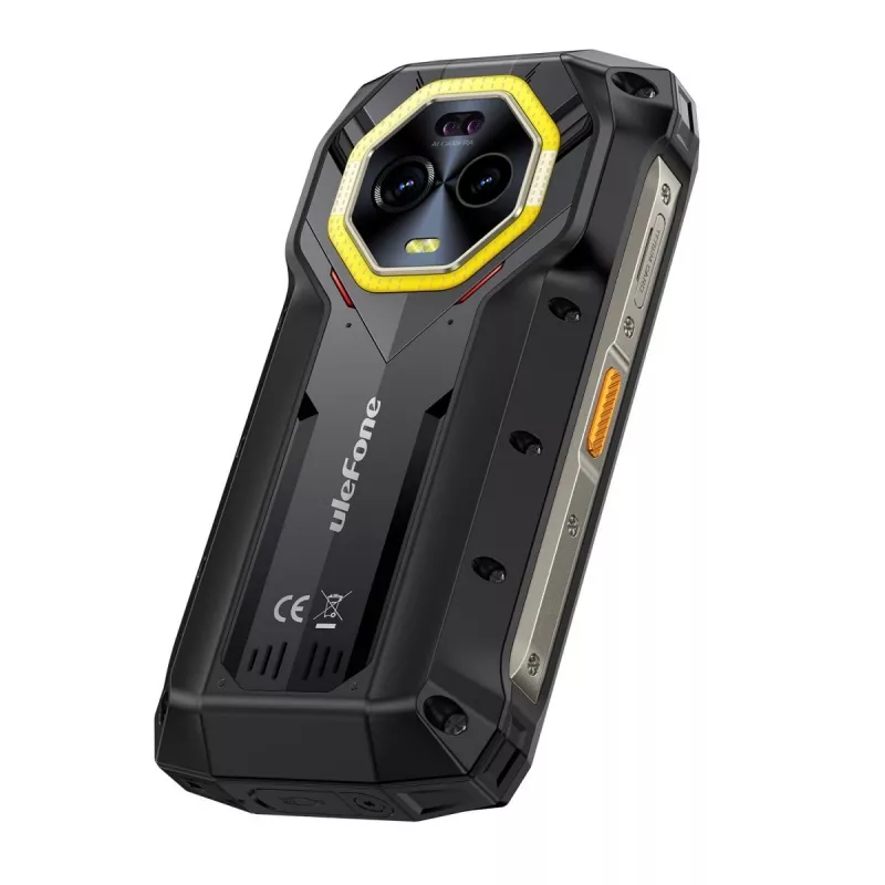 Ulefone Armor Mini 20 älypuhelin, 4,7 tuumaa, Helio G99, 8GB RAM, 256GB, 6200 mAh, Android 14, musta
