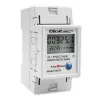 Energiamittari QOLTEC yksivaiheinen DIN-kisko 230V (MPN 50979)