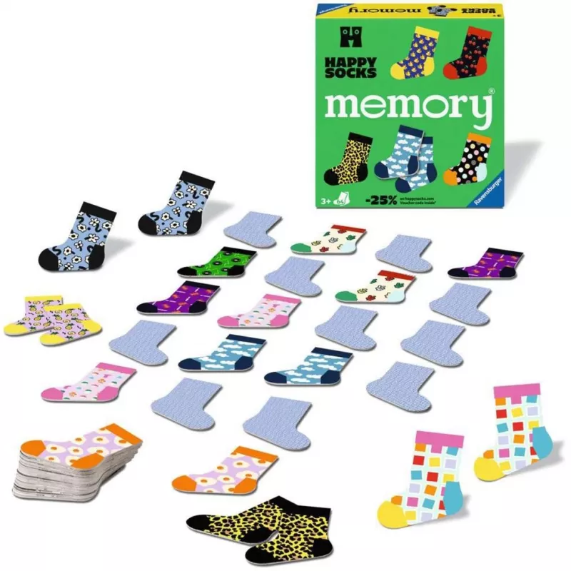 memory Happy Socks, muistipeli