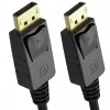 DisplayPort-kaapeli Unitek Y-C609BK — 3 m, uros-uros, musta