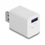 Älypistorasia DELOCK 11832 — älykäs Wi-Fi-sisäpistorasia, 2 A, 2400 MHz, valkoinen