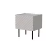 Yöpöytä Cama LUCCA, cama meble, 47x40x52 cm, cashmere, MDF/lastulevy, 2 kpl:n sarja