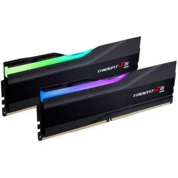 DIMM 32 GB DDR5-8000 (2x 16 GB) Dual-Kit, keskusmuisti musta, F5-8000J3848H16GX2-TZ5RK, Trident Z5 RGB, INTEL XMP