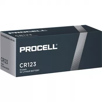 Duracell PROCELL - paristo 10 x CR123A - Li (137448)