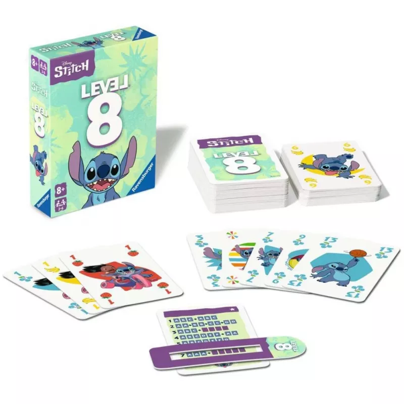 Disney Stitch Level 8, korttipeli