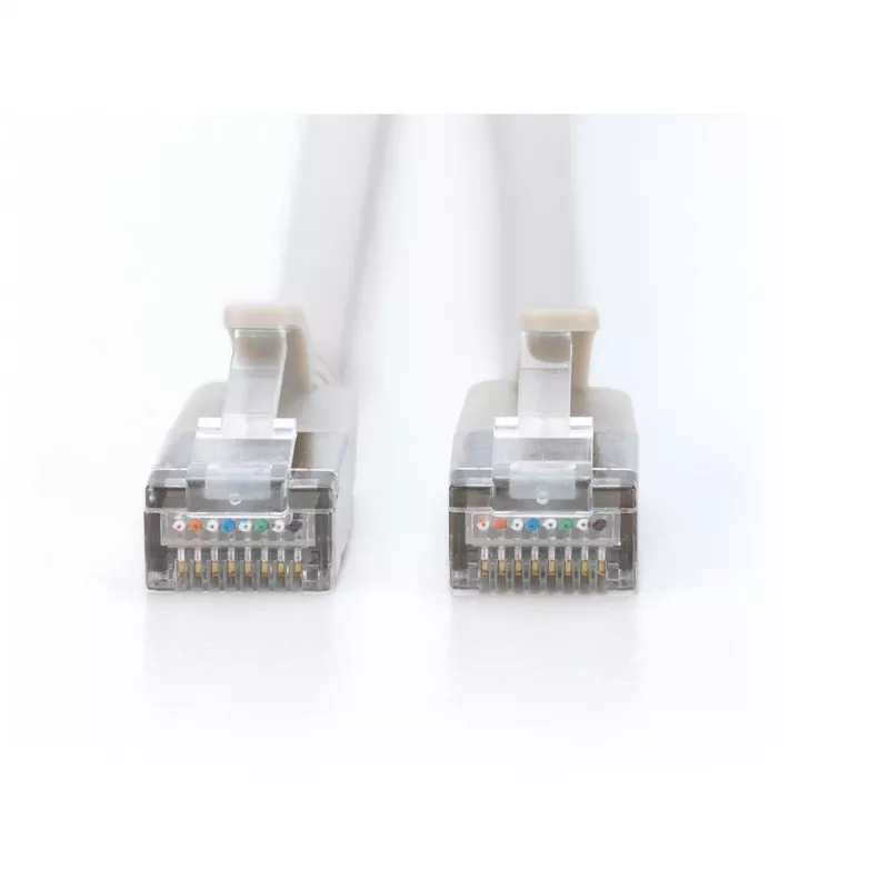 Digitus CAT 6A F-FTP ohut patch-kaapeli 10 m harmaa