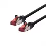 LOGON TCR66SS150BL kytkentäkaapeli, S/FTP PIMF, 15 m