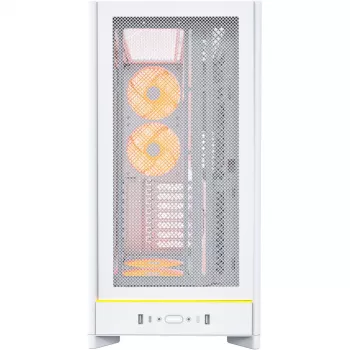 PC-kotelo Montech HS01 PRO Midi Tower valkoinen
