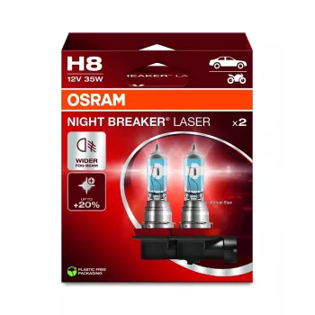 Ajovalopolttimo Ledvance Night Breaker Laser H8 12V 35W PGJ19-1