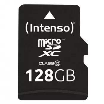MUISTIKORTTI MICRO SDXC 128GB C10/ADAPTERILLA 3413491 INTENSO