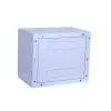 Seinäkiinnitteinen kaappi Triton RBA-15-AS5-CAX-A1 15U/500 lasiovi harmaa
