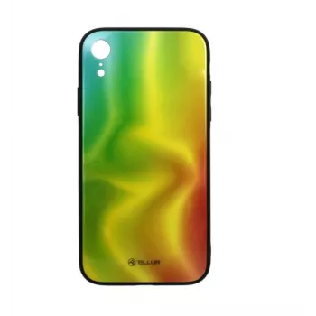 Tellur Cover Glass print -näytönsuojalasi iPhone XR — koristeellisesti painettu karkaistu lasi