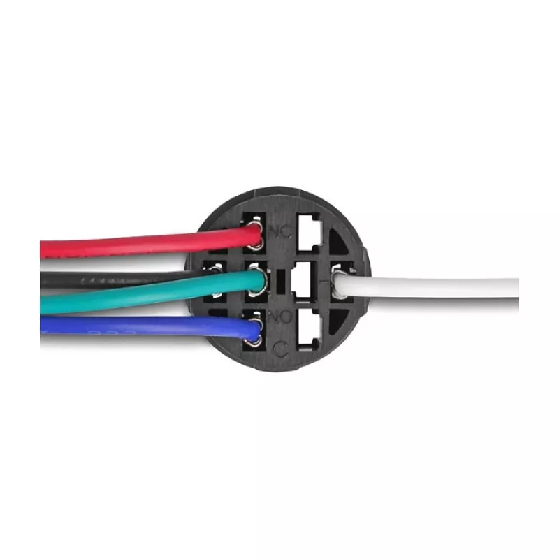 Delock 90792 Pistorasia 19 mm 5-napaiselle painikkeelle tai kytkimelle