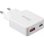 Voltcraft UC-1C1A45W01 USB-laturi USB-C USB-A pikalataus PD 3.0 valkoinen (VC-17009805)
