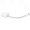 USB-adapteri, USB-C-uros > DisplayPort-naaras (valkoinen, 11 cm)