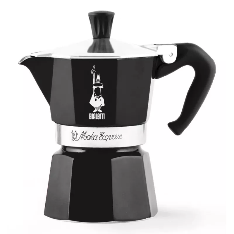 Bialetti Moka Express mokkapannu musta