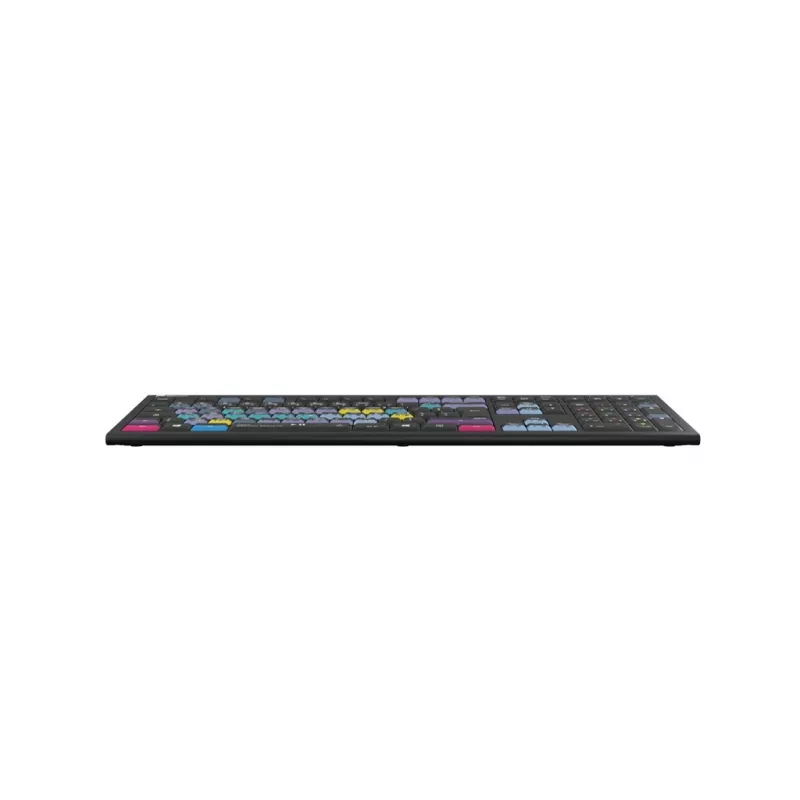 Näppäimistö Logickeyboard ASTRA 2 USB AZERTY englanti musta