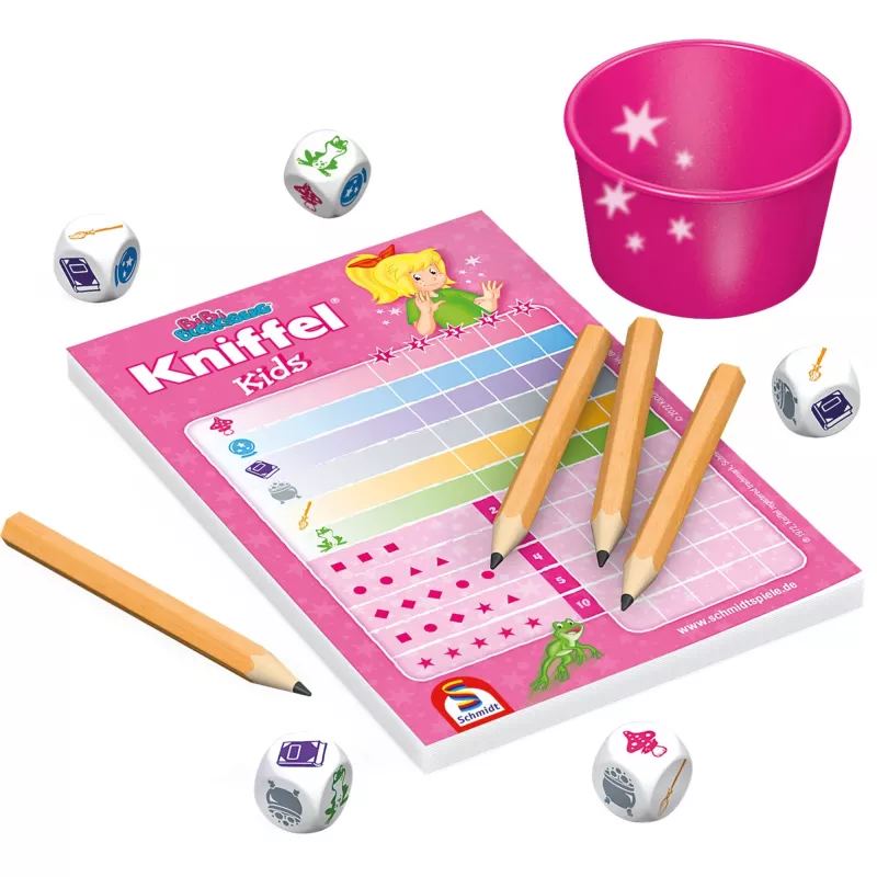 Bibi Blocksberg, Kniffel ® Kids, noppapeli