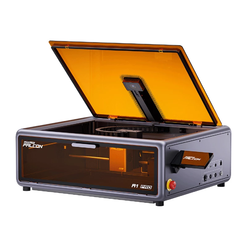 Lasergravaaja Creality Falcon A1 Pro 20W — pöytämallinen lasergravaus- ja leikkausmoduuli