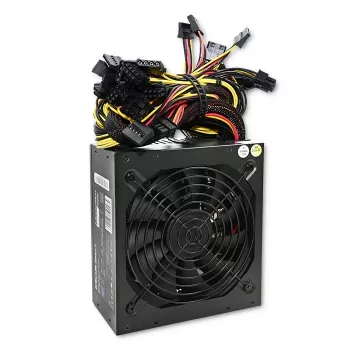 Virtalähde QOLTEC Gaming Miner 1600W Gold, 1600 W, ATX, Gold-hyötysuhde