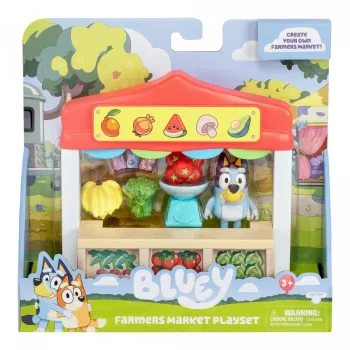 Leikkihahmosetti TMTOYS Mini Bluey ruokakauppa BLU17555 – minihahmosetti leikkihetkiin