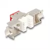 DeLOCK Keystone-moduuli 88115 litteä punainen RJ-45 10 kpl