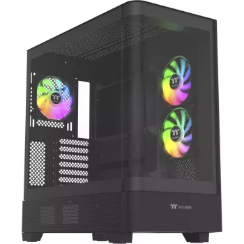 PC-kotelo Thermaltake View 290 TG ARGB Midi Tower musta