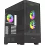 PC-kotelo Thermaltake View 290 TG ARGB Midi Tower musta