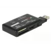 DeLOCK SuperSpeed USB -kortinlukija CF SD Micro SD MS M2 xD 5 Gbps