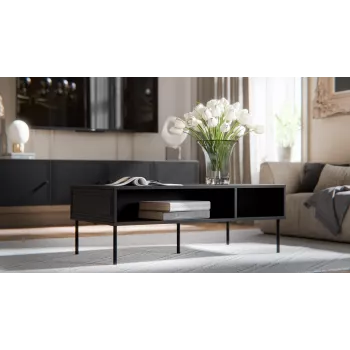 Cama PALAZZO BIS pöytä/pesuallas 110x60x40 matta musta