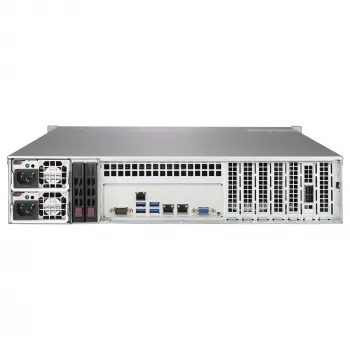 Palvelinkotelo Supermicro SuperChassis 213BAC8-R1K23LPB Rack musta