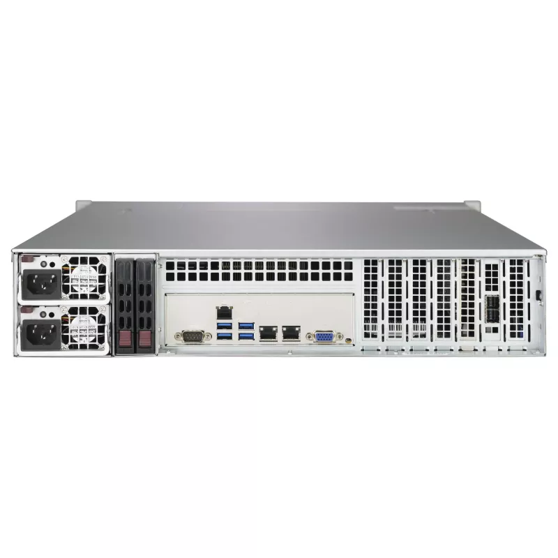Palvelinkotelo Supermicro SuperChassis 213BAC8-R1K23LPB Rack musta