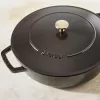 Staub Chistera 40511-472-0 uunipata 28 cm, pyöreä, valurautainen, 3,7 l, musta
