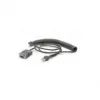 Zebra CBA-RF2-C09ZAR sarjakaapeli musta 2,8 m RS232 DB9