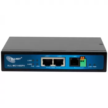 Reititin ALLNET ALL-MC116SPV-VDSL2 ilman Wi-Fiä IEEE 802.3ab