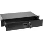 Rack-laatikko Omnitronic SN-2 2U lukolla – 2U ulosvedettävä laitelatikko 19 tuuman rackeihin