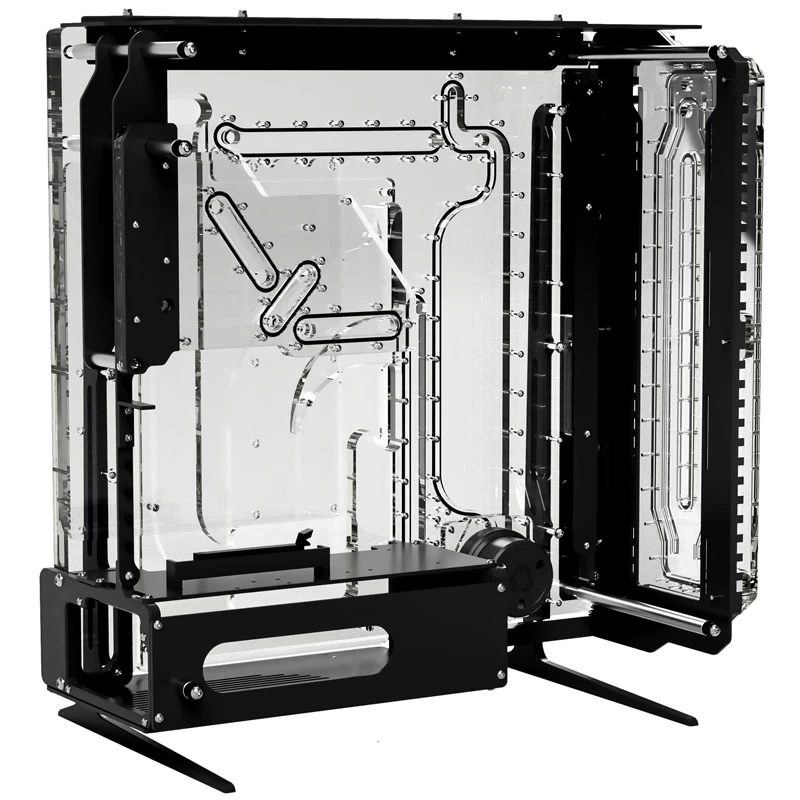 Singularity Computers Spectre 2.0 Elite Kit Side Distro Plate - musta
