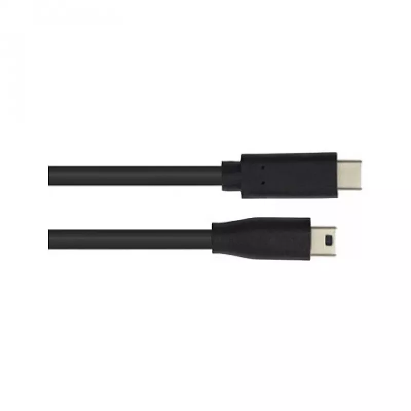 Good Connections USB2.0-kaapeli C-Mini B5pol. musta 5m