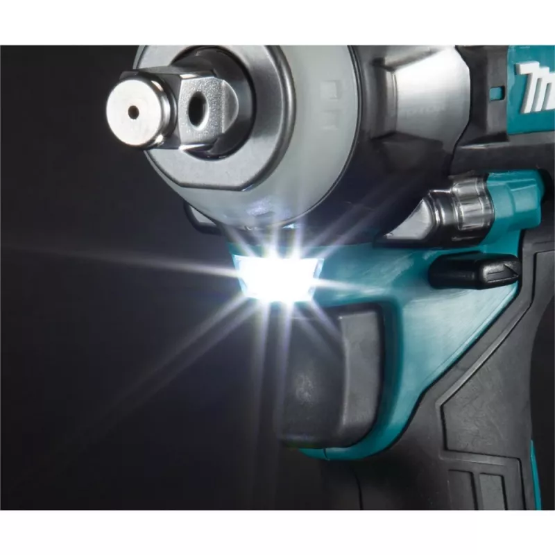 Makita TW004GZ XGT 40 V akkukäyttöinen iskuväännin, 1/2 tuumaa, 3200 kierr./min, 350 Nm, ilman akkua ja laturia, sininen/musta