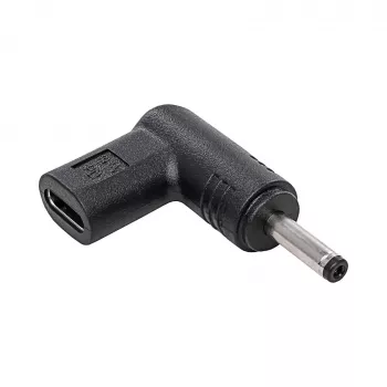 Akyga AK-ND-C05 lataussovitin USB-C – DC 3,5 x 1,35 mm kannettaville tietokoneille, 18,5–20 V, 100 W