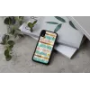 iKins puhelimen suojakotelo iPhone XR — minttu-musta suojakotelo