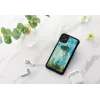 Älypuhelinkotelo iKins iPhone 11 — musta Camille-design, suojakotelo