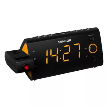 Kelloradio SENCOR SRC 330 OR — FM-kelloradio 1,2