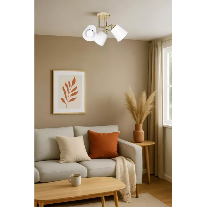 Activejet AJE-EMILY 3P GOLD E27 riippuvalaisin 3x40W