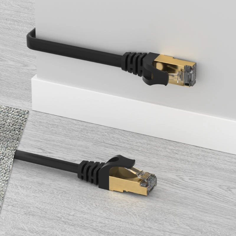 Verkkokaapeli UNITEK C1897BK-20M RJ-45 Cat7 20 m musta
