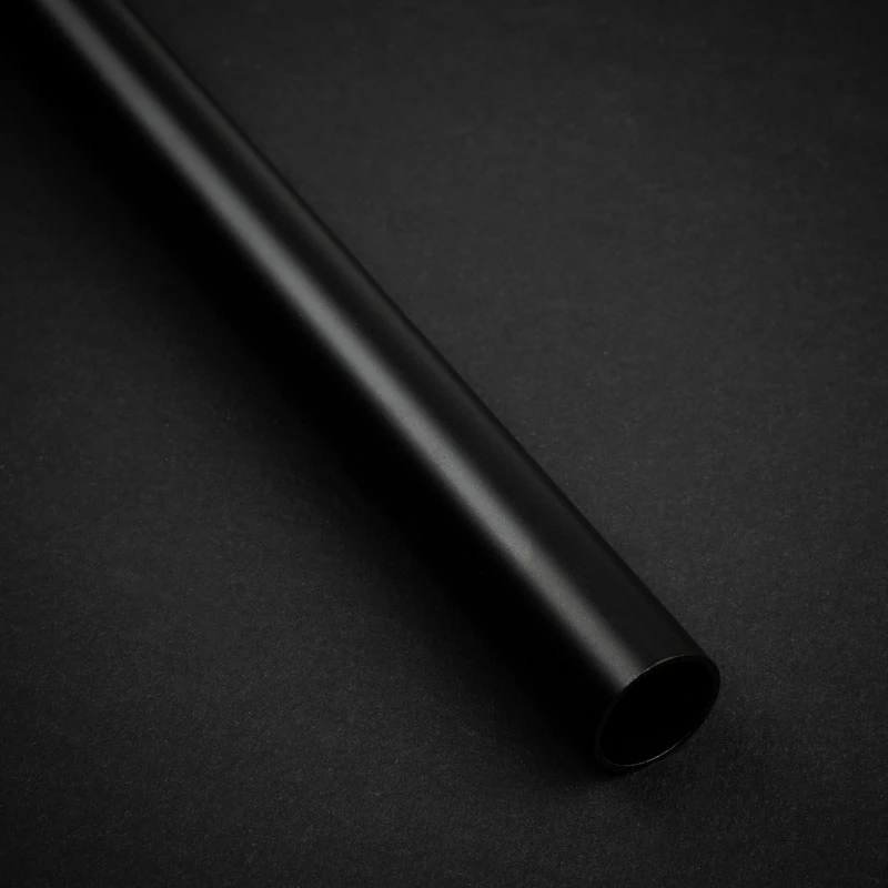 Jäykkäputki 14 mm UL, 500 mm — BitsPower Bitspower None Chamfer messinki, hiilenmusta
