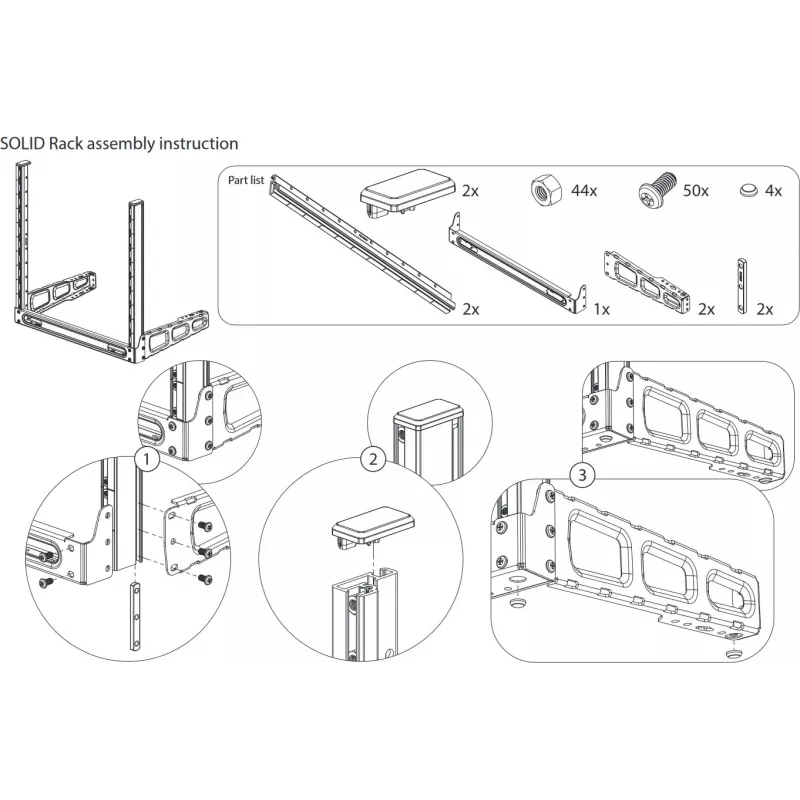 Rack-hylly MikroTik SR-10U