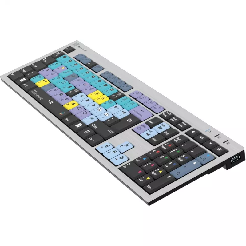 Logickeyboard LKB-RESC-AJPU-UK näppäimistö toimisto USB QWERTY englanti