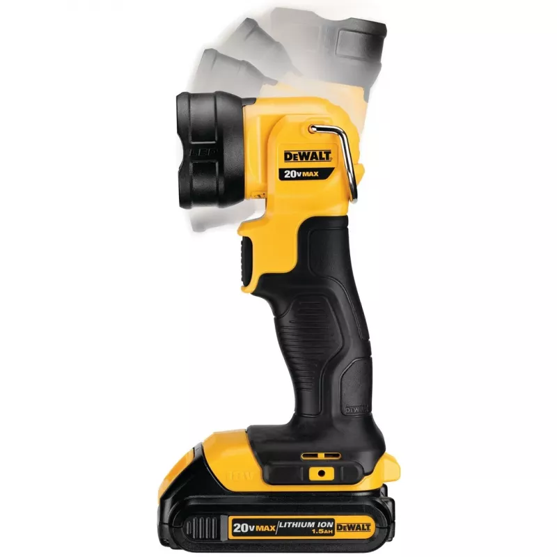 Dewalt 18V XR Li-Ion akku-LED-kääntyvä valaisin - perusyksikkö